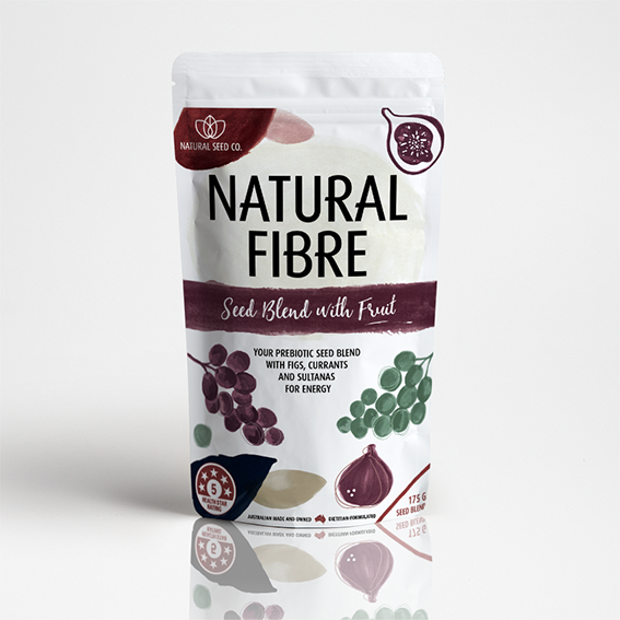 Natural Fibre Seed Blend with Fruit