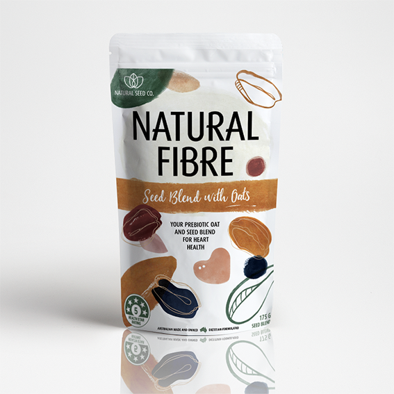 Natural Fibre Seed Blend with Oats